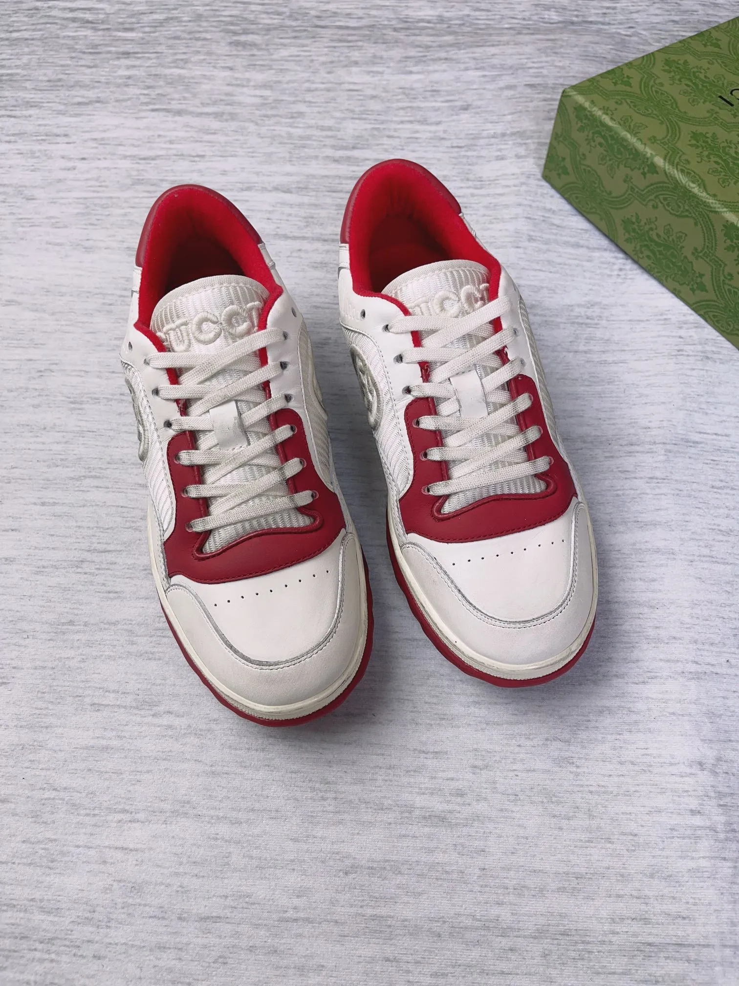 👟👟Ex-factory price 600👟👟 👑The top version of Gucci's latest popular MAC80 sneakers on the market, women's 35-40, men's 39-45 👏👏👏Welcome all bosses to compare and provide guidance...
